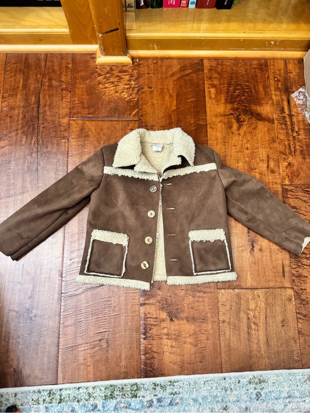 Haute Baby Cream Sherpa Jacket - Cozy Toddlers
